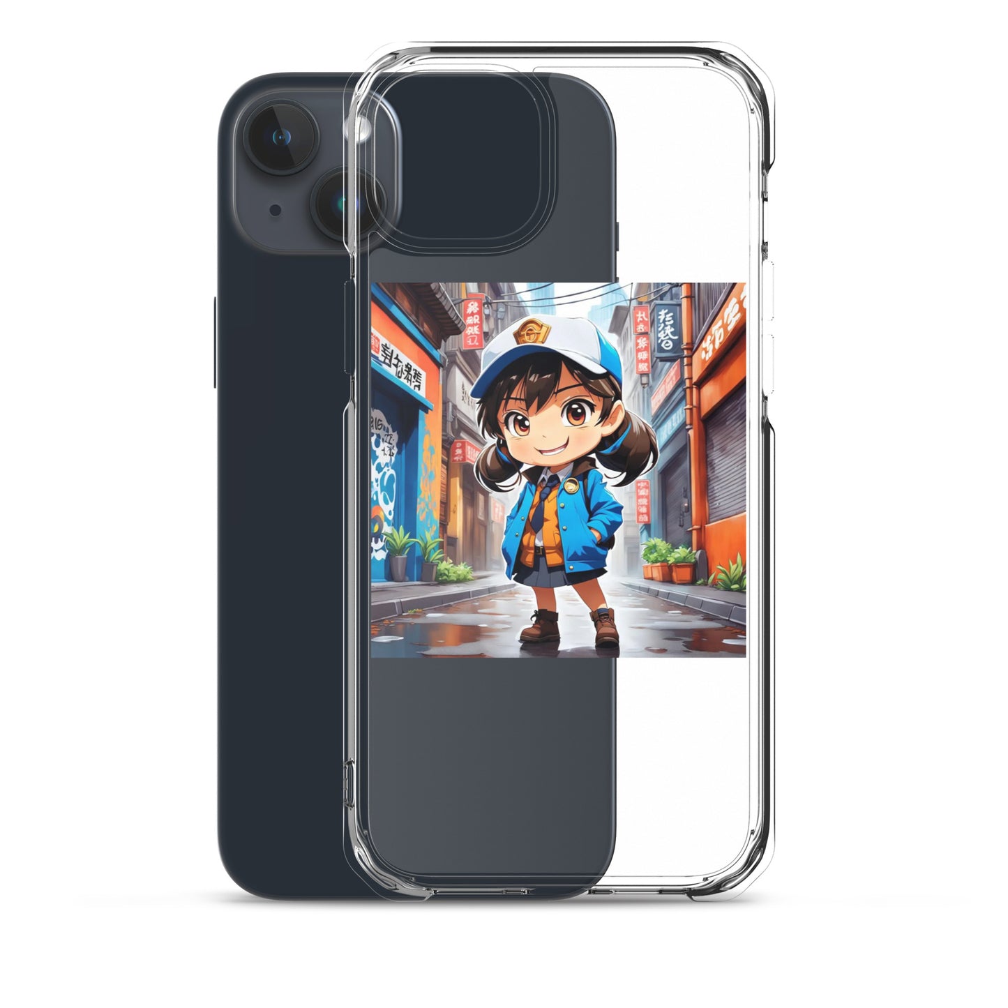 Clear Case for iPhone® School Girl