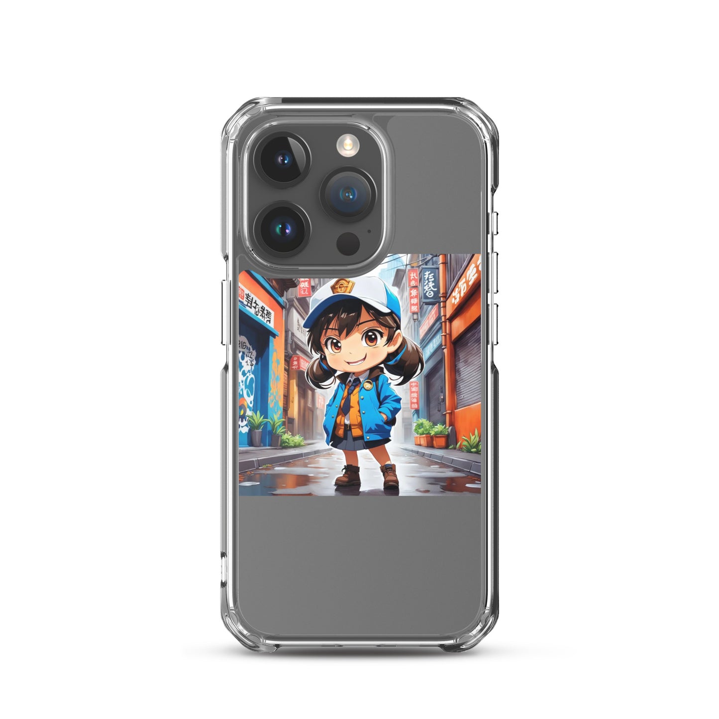 Clear Case for iPhone® School Girl