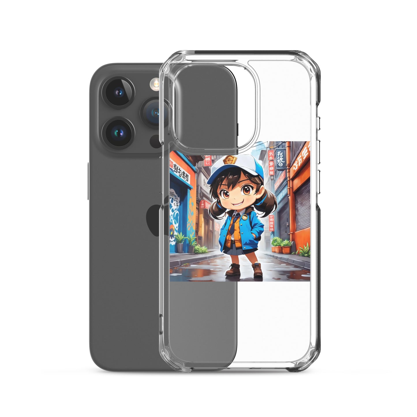 Clear Case for iPhone® School Girl