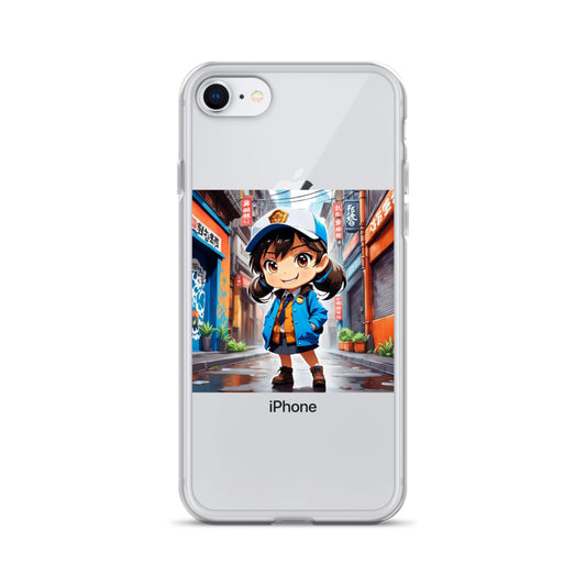 Clear Case for iPhone® School Girl