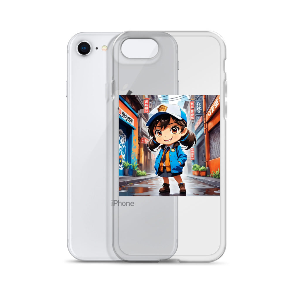 Clear Case for iPhone® School Girl