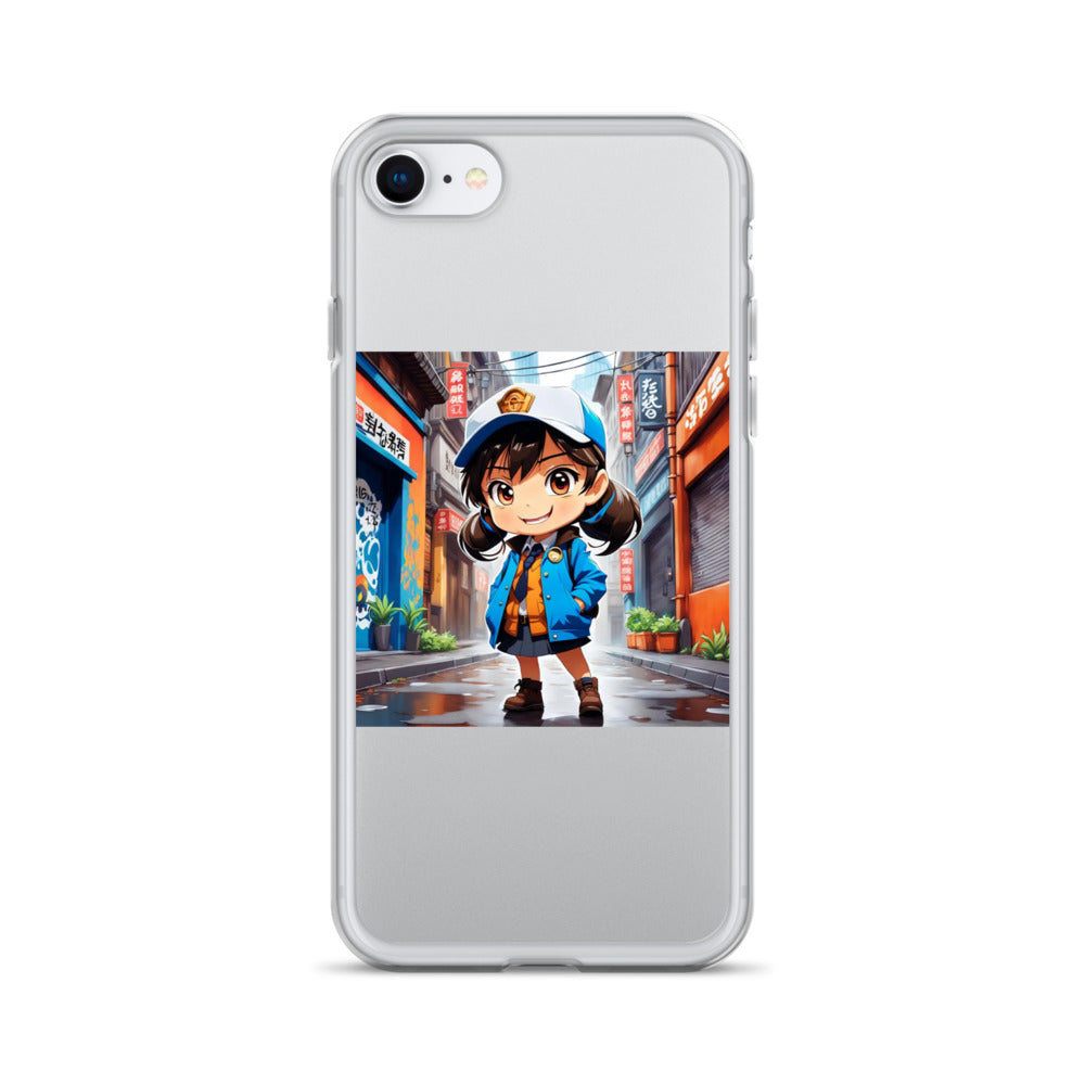 Clear Case for iPhone® School Girl