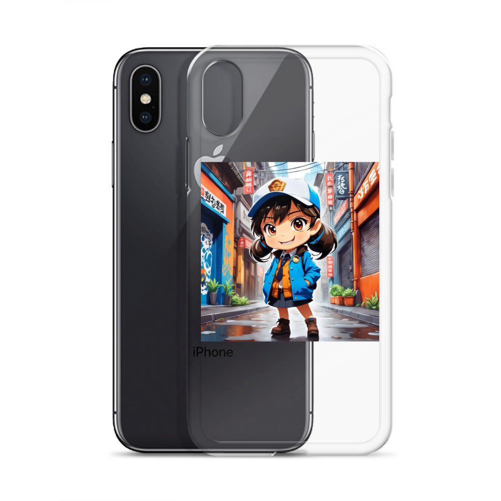 Clear Case for iPhone® School Girl