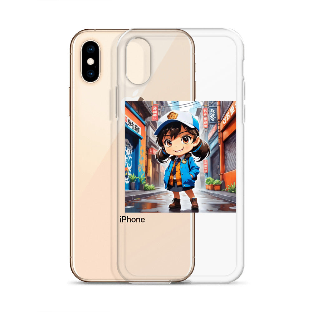 Clear Case for iPhone® School Girl