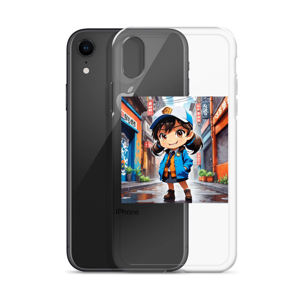 Clear Case for iPhone® School Girl