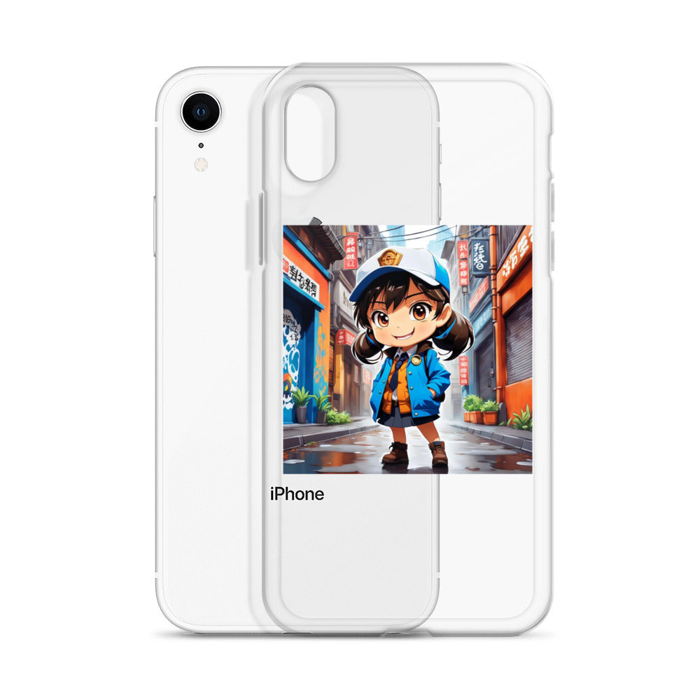 Clear Case for iPhone® School Girl